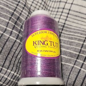 King Tut Quilting Thread - Purple "Bwrry Patch" 2,000 Yds New